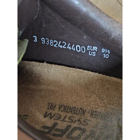 Mephisto Match RunOff Air Jet Tan Leather Casual Walking Shoes Mens Sz 10 Brown main image 8